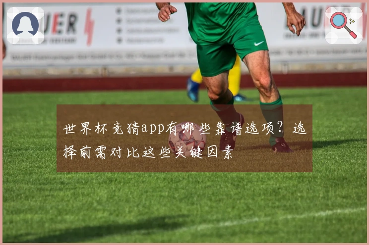 世界杯竞猜app有哪些靠谱选项?选择前需对比这些关键因素